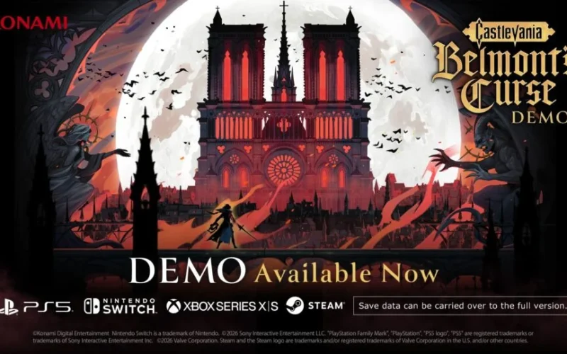 Demo de Castlevania: Belmont’s Curse já pode ser jogada antes do lançamento oficial