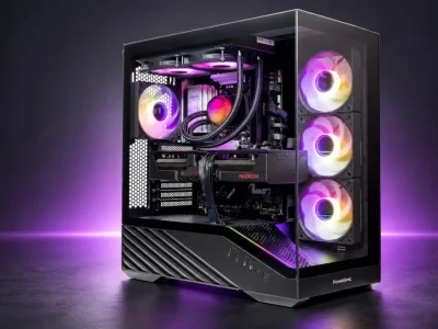 PowerSpec G764 com Ryzen 7 9800X3D e Radeon RX 9070 XT tem desconto de $850