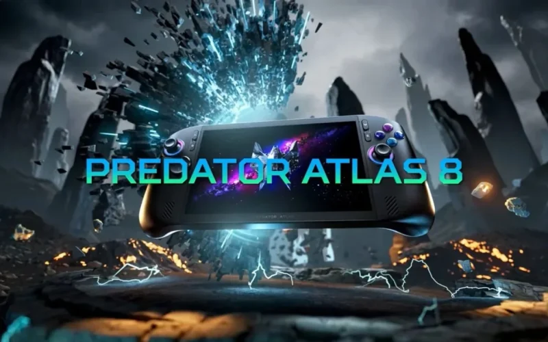 Acer Predator Atlas 8: Handheld com Intel Arc G3 Extreme por US$1.299 e tela 120 Hz