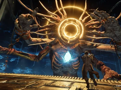 Desenvolvedores detalham os desafiadores confrontos de chefes no jogo Saros: Zenith