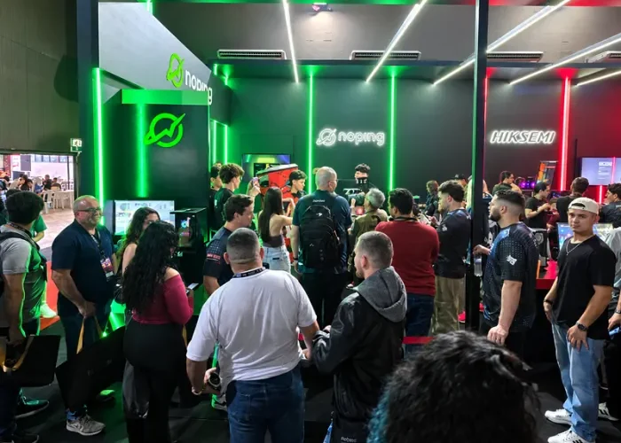 NoPing marca presença na Pichau Arena 2026 em Joinville com torneios de eSports e interação com a comunidade gamer