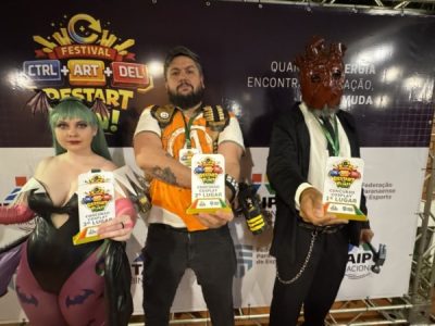 Welisson “Lokura” Pereira vence torneio de Street Fighter 6 no Festival CTRL + ART + DEL em Maringá