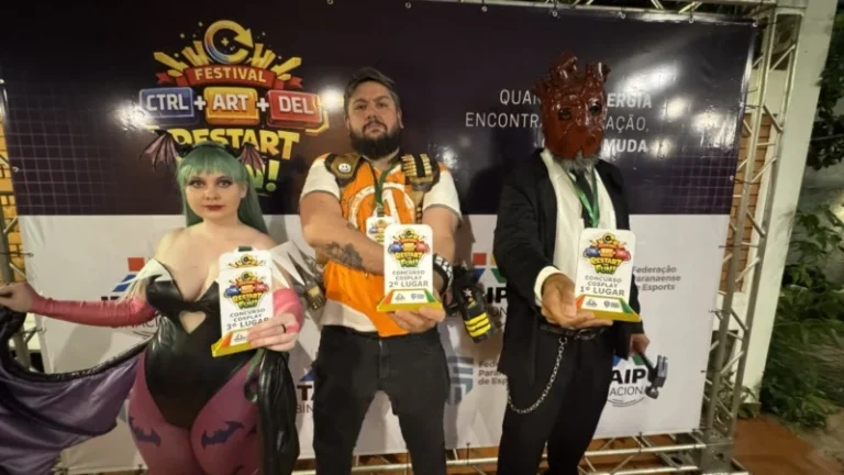 Welisson "Lokura" Pereira vence torneio de Street Fighter 6 no Festival CTRL + ART + DEL em Maringá