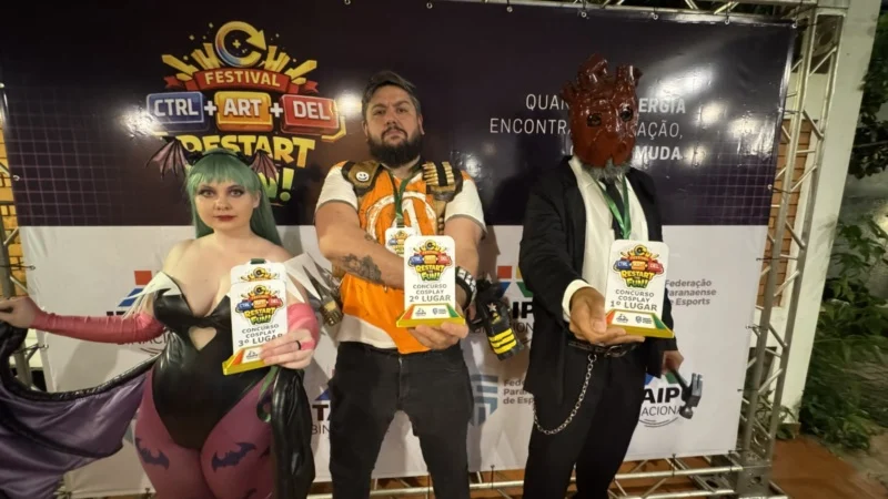 Welisson "Lokura" Pereira vence torneio de Street Fighter 6 no Festival CTRL + ART + DEL em Maringá