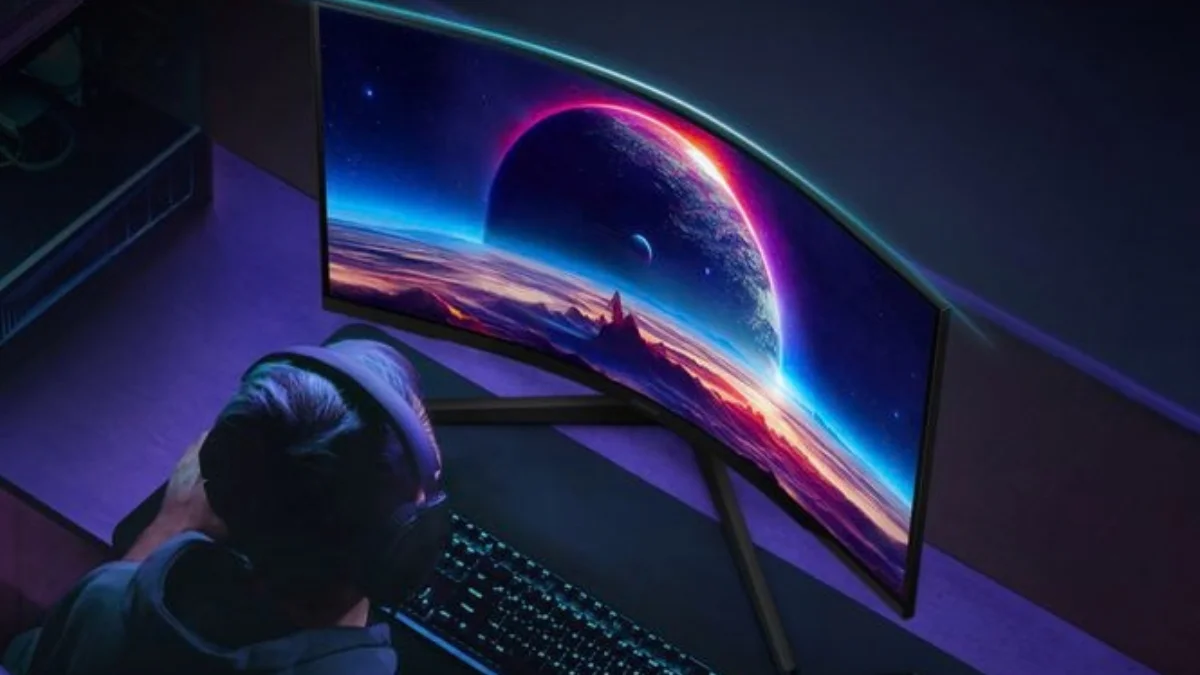 Samsung Odyssey G5 32" QHD com taxa de atualização de 165Hz por R$ 879 no PIX