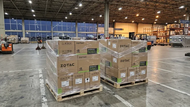 Carga de placas RTX 5090 desaparece em Guarulhos e levanta suspeitas de roubo