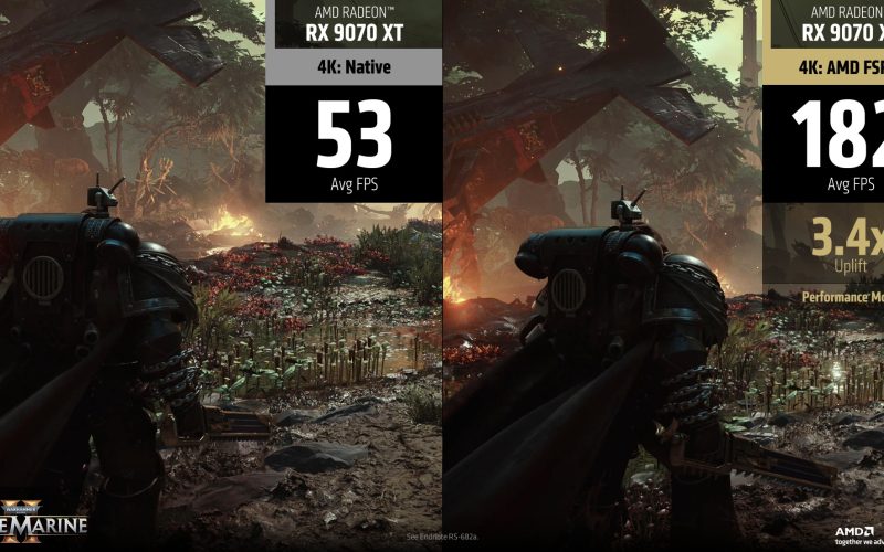 AMD lança FSR 4.1 com suporte expandido para Radeon RX 6000 e Xbox, melhorando desempenho