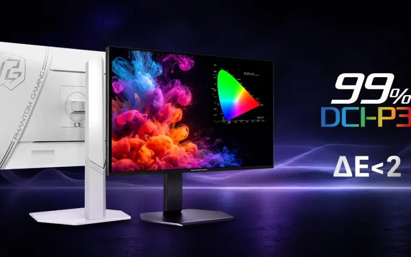 ASRock lança monitores de alta performance em novas cores