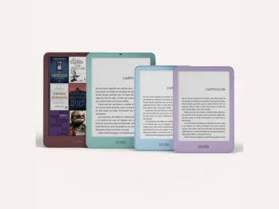 Amazon revela nova linha de Kindles no Brasil, incluindo modelo colorido Colorsoft e estrutura em alumínio