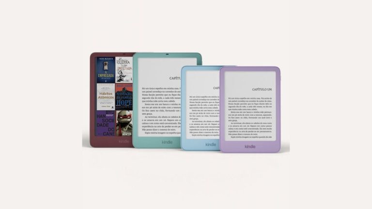 Amazon revela nova linha de Kindles no Brasil, incluindo modelo colorido Colorsoft e estrutura em alumínio
