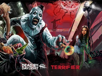 Art the Clown e Sienna Shaw invadem Dead by Daylight: Terrifier em teste na Steam