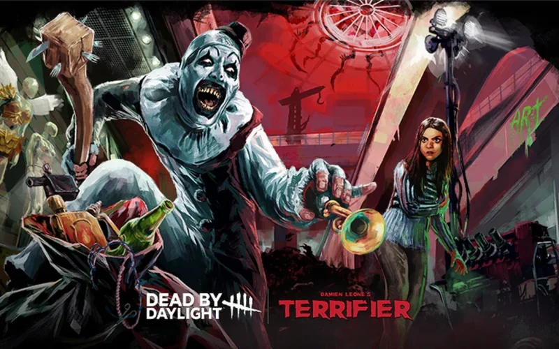 Art the Clown e Sienna Shaw invadem Dead by Daylight: Terrifier em teste na Steam
