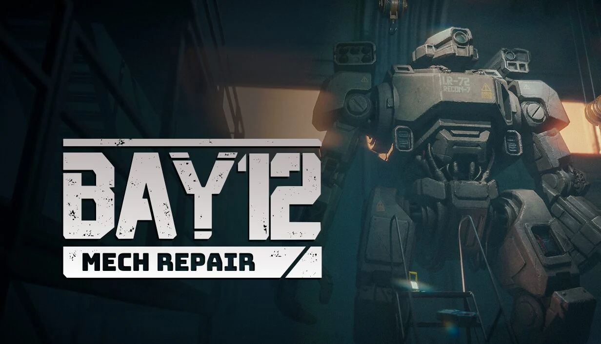 Bay 12: Mech Repair traz simulador de mecânica de robôs gigantes para PC em 2028