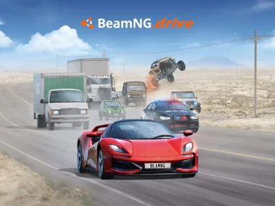 BeamNG.drive é lançado para PS5 com multiplayer local em tela dividida e atualizações significativas