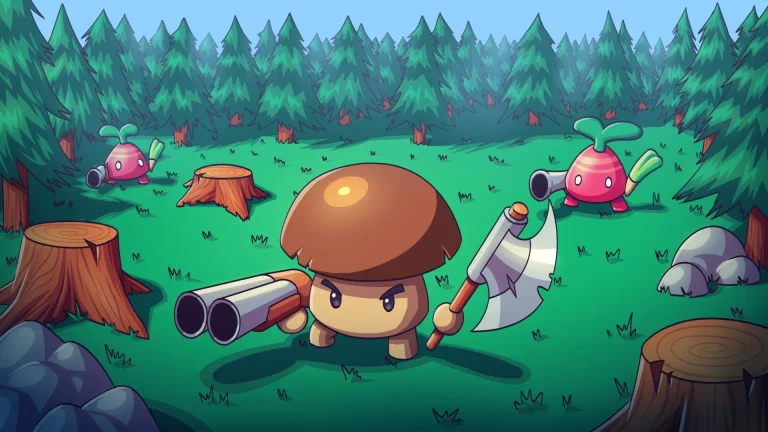 Shroomwood, o roguelike de floresta mutante, já está em Acesso Antecipado no PC
