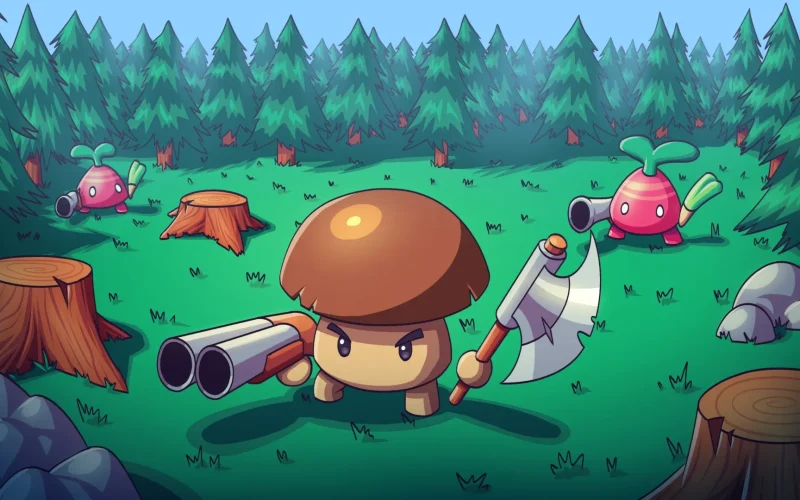 Shroomwood, o roguelike de floresta mutante, já está em Acesso Antecipado no PC