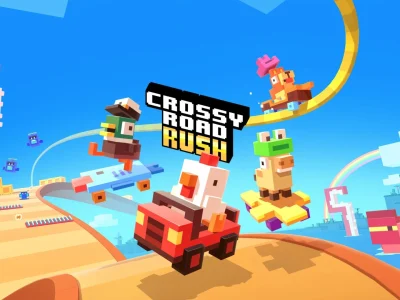 Crossy Road Rush: Novidades Sobre o Ação da Atari no Apple Arcade com Mais de 50 Fases e Multiplayer