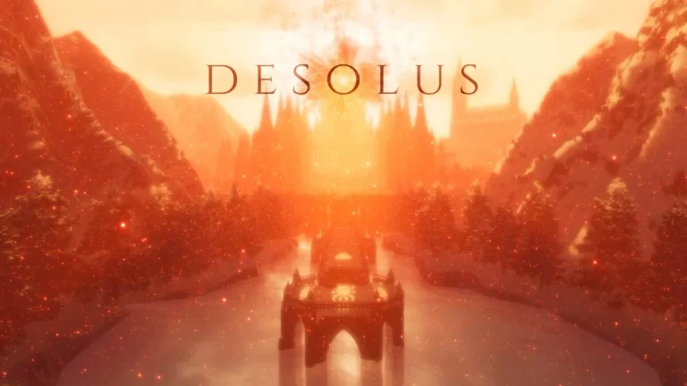 DESOLUS é lançado com mecânicas de manipulação temporal e arquitetura gótica em meio a cataclismo