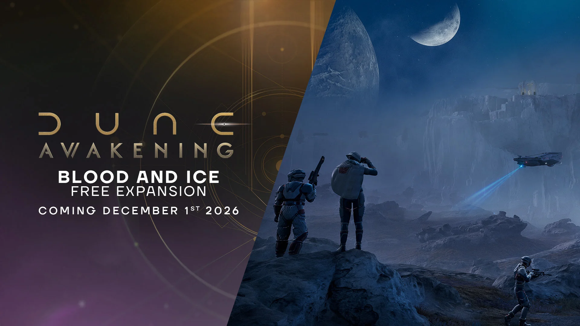 Expansão Blood and Ice de Dune: Awakening traz nova região congelada e lançamento gratuito em dezembro