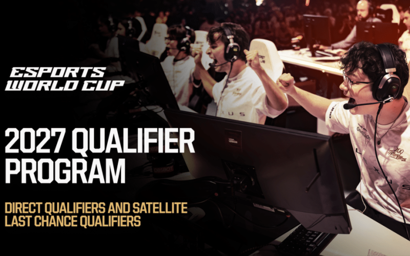 Esports World Cup 2027 lança programa com mais de 400 classificatórias e espera 1,8 milhão de participantes