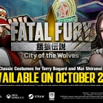 Trajes Clássicos de Mai e Terry Chegam a FATAL FURY: City of the Wolves em Outubro