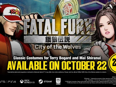 Trajes Clássicos de Mai e Terry Chegam a FATAL FURY: City of the Wolves em Outubro