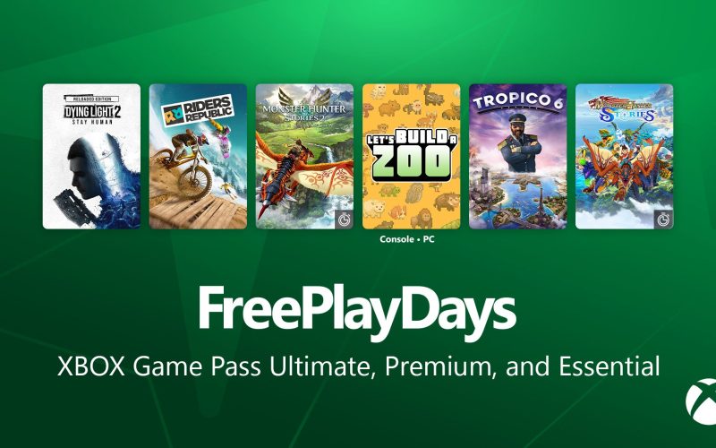 Fique de Olho nos Dias para Jogar de Graça: Dying Light 2, Monster Hunter e Riders Republic na Xbox!