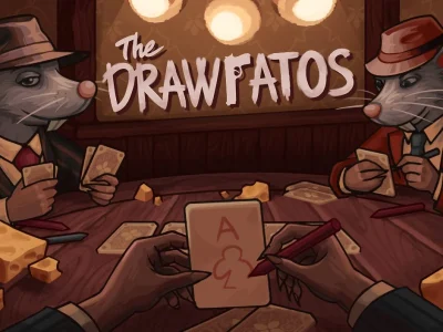 The Drawratos: Jogo de pôquer com ratos permite desenhar nas cartas e blefar em rodadas multiplayer