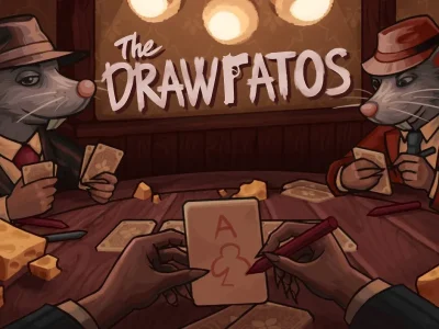 The Drawratos: Jogo de pôquer com ratos permite desenhar nas cartas e blefar em rodadas multiplayer