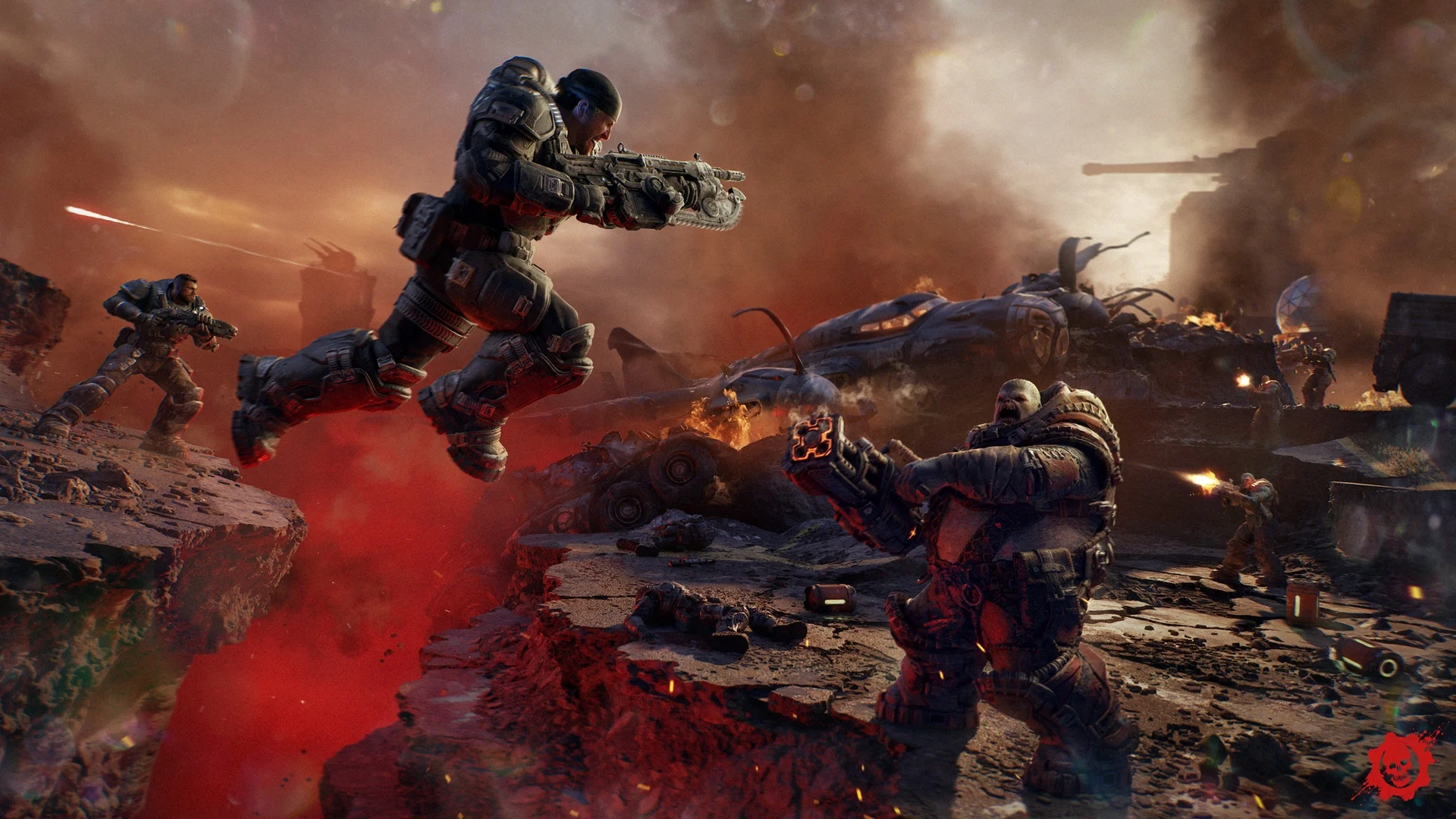 Os Fãs Celebram o Retorno de Gears of War com E-Day e Novas Mecânicas de Jogo