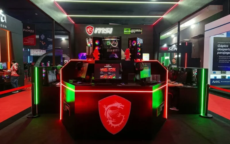Destaques da MSI em hardware gamer no Pichau Arena