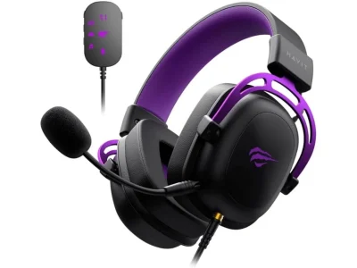 Headset Havit Gamenote H2002C com áudio 7.1 tem preço especial para membros Prime
