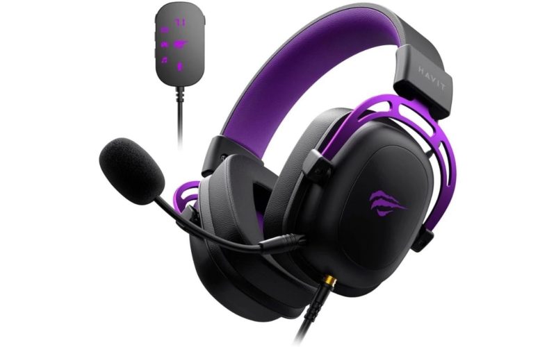 Headset Havit Gamenote H2002C com áudio 7.1 tem preço especial para membros Prime