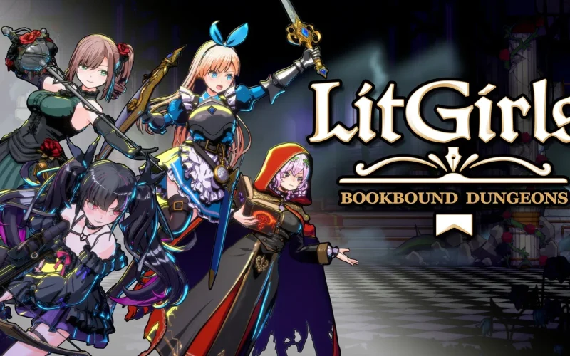 LitGirls: Bookbound Dungeons será lançado para PC em 2027 com elementos literários e combate tático