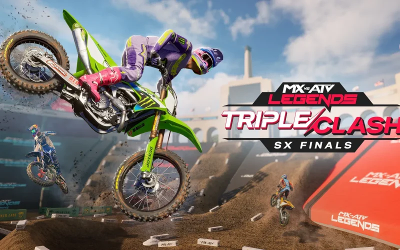 DLC Triple Clash SX Finals chega a MX vs ATV Legends com novas pistas e arenas de Supercross