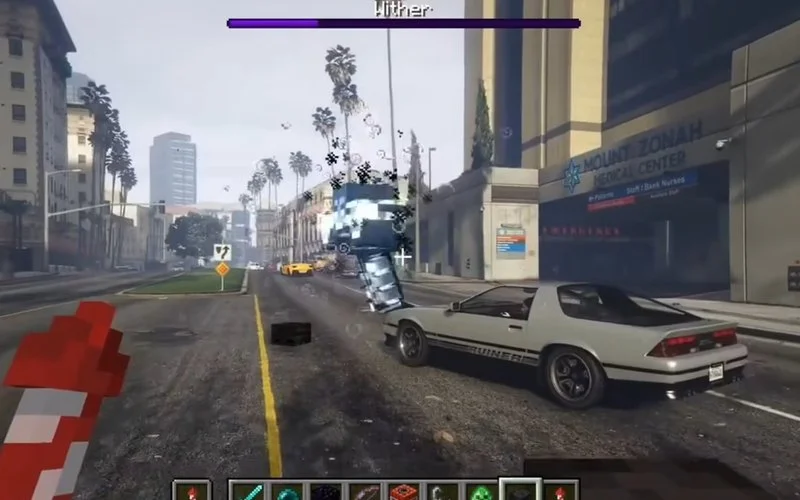 Já imaginou misturar GTA 5 com Minecraft? IA pode tornar mods cada vez mais absurdos