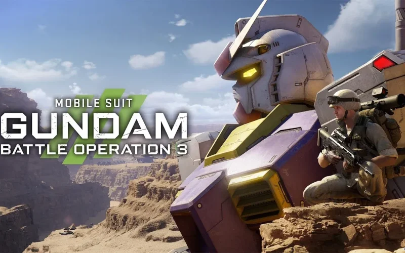 Mobile Suit Gundam Battle Operation 3 chegará ao PS5 e PC com suporte a cross-play e novas mecânicas de combate