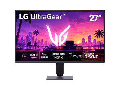 Monitor Gamer LG UltraGear 27G411B: Tela IPS 144Hz com 15% de Desconto no Mercado Livre