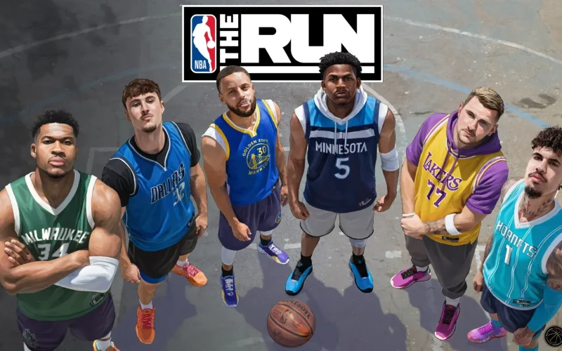 NBA THE RUN ganha atualização com lendas dos anos 2000 e novos modos de jogo