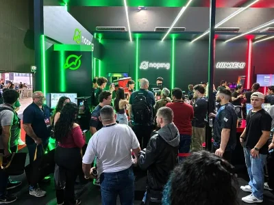 NoPing marca presença na Pichau Arena 2026