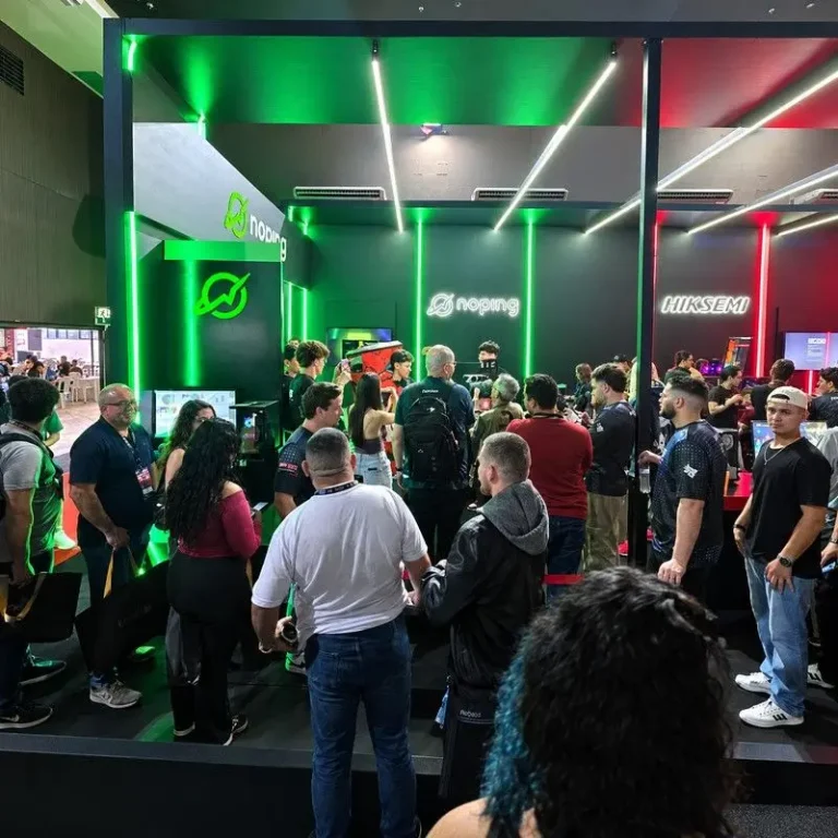 NoPing marca presença na Pichau Arena 2026