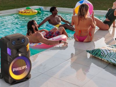 Philips apresenta Boomtrek TAX200T: caixa de som potente com entrada para guitarra e mobilidade facilitada