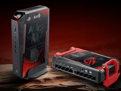 ASUS apresenta Mini-PC ROG NUC 16 Phantom Blade Zero Edition
