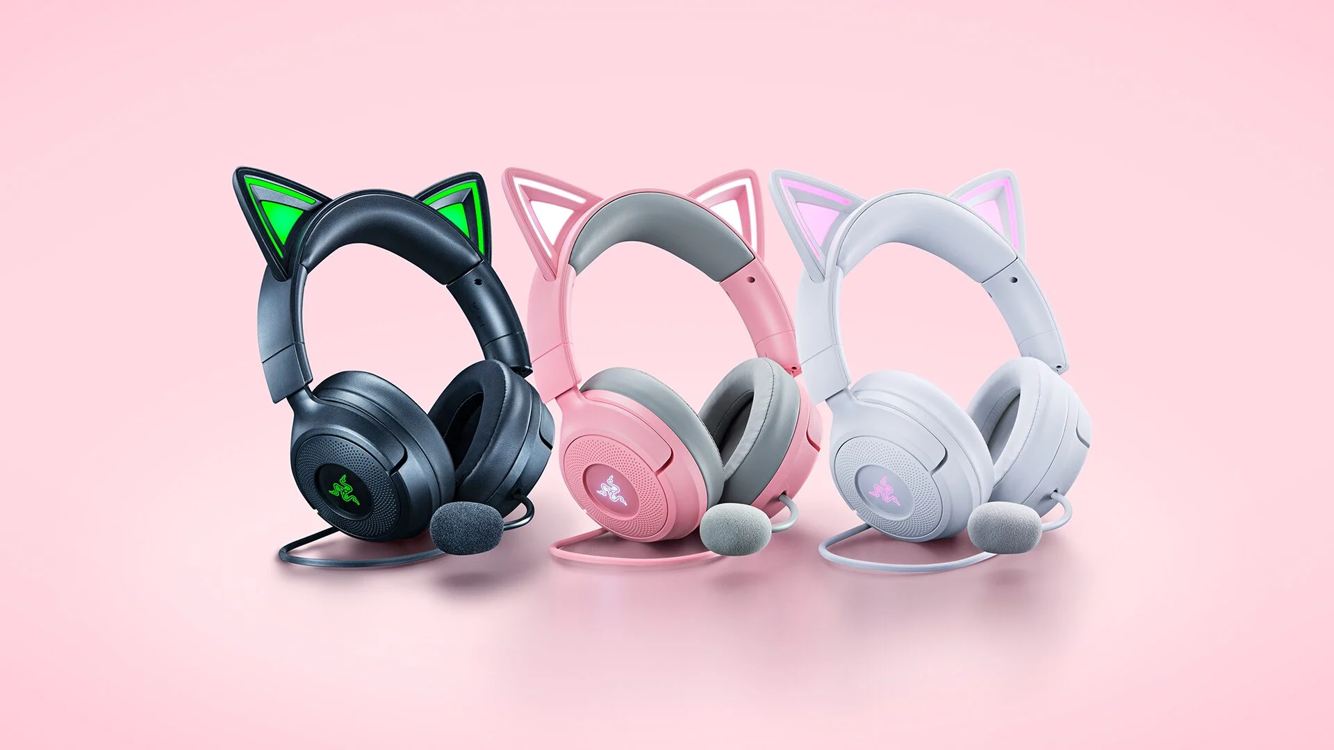 Razer Kraken Kitty V3: Novo headset gamer com USB-C e RGB interativo para streamers