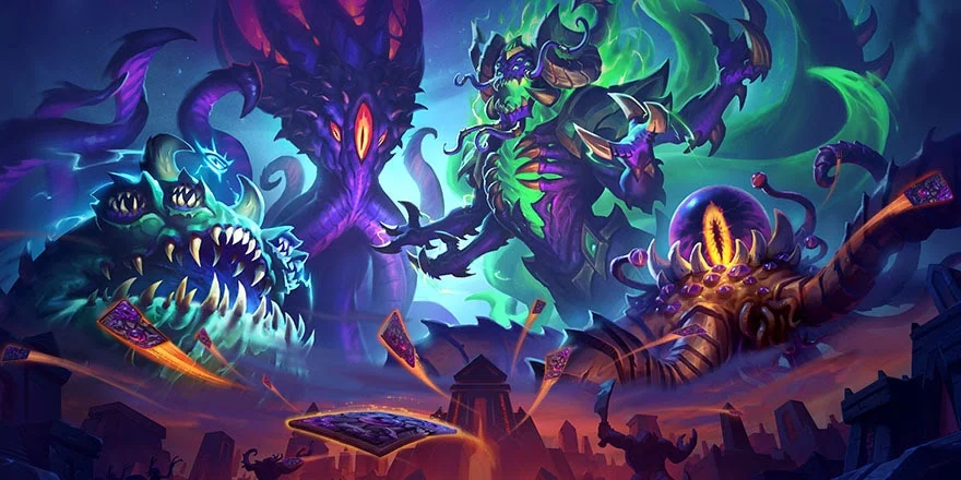 Hearthstone ganha expansão "Reinado dos Deuses Antigos" com novas cartas e mecânica de Montar