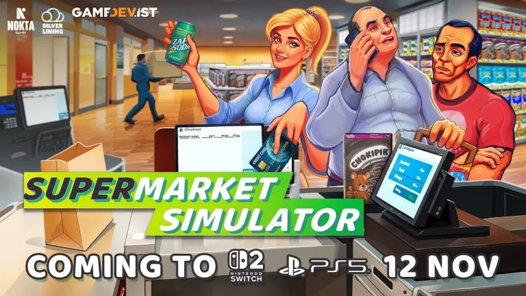 Supermarket Simulator será lançado para PS5 e Nintendo Switch 2 em novembro com edições físicas em dezembro