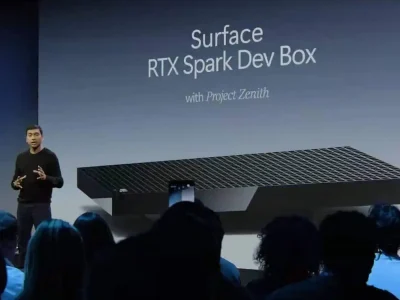 Surface RTX Spark Dev Box: Máquina de 6.000 dólares com GPU Nvidia RTX Spark N1X e 128 GB de RAM