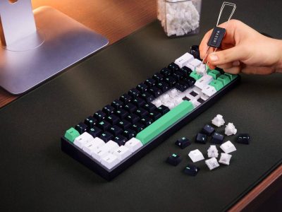 Razer Reclusa Mini 65%: Teclado Gamer Sem Fio com Switches Magnéticos Hot-Swappable