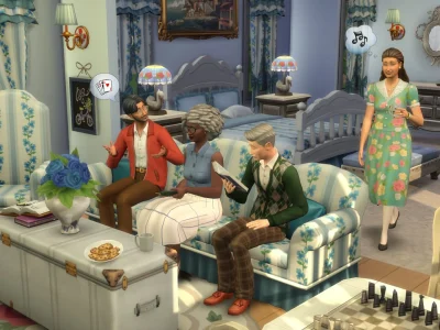The Sims 4 ganha atualização com novos conteúdos para Sims idosos, incluindo roupas e móveis