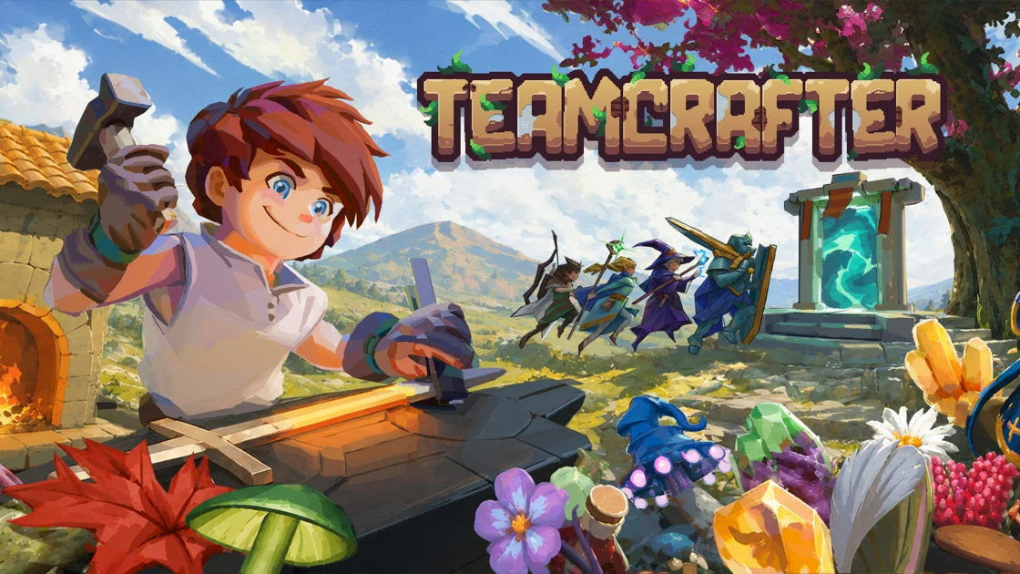 Novo trailer de Teamcrafter destaca o sistema de crafting e preparação para batalhas automáticas